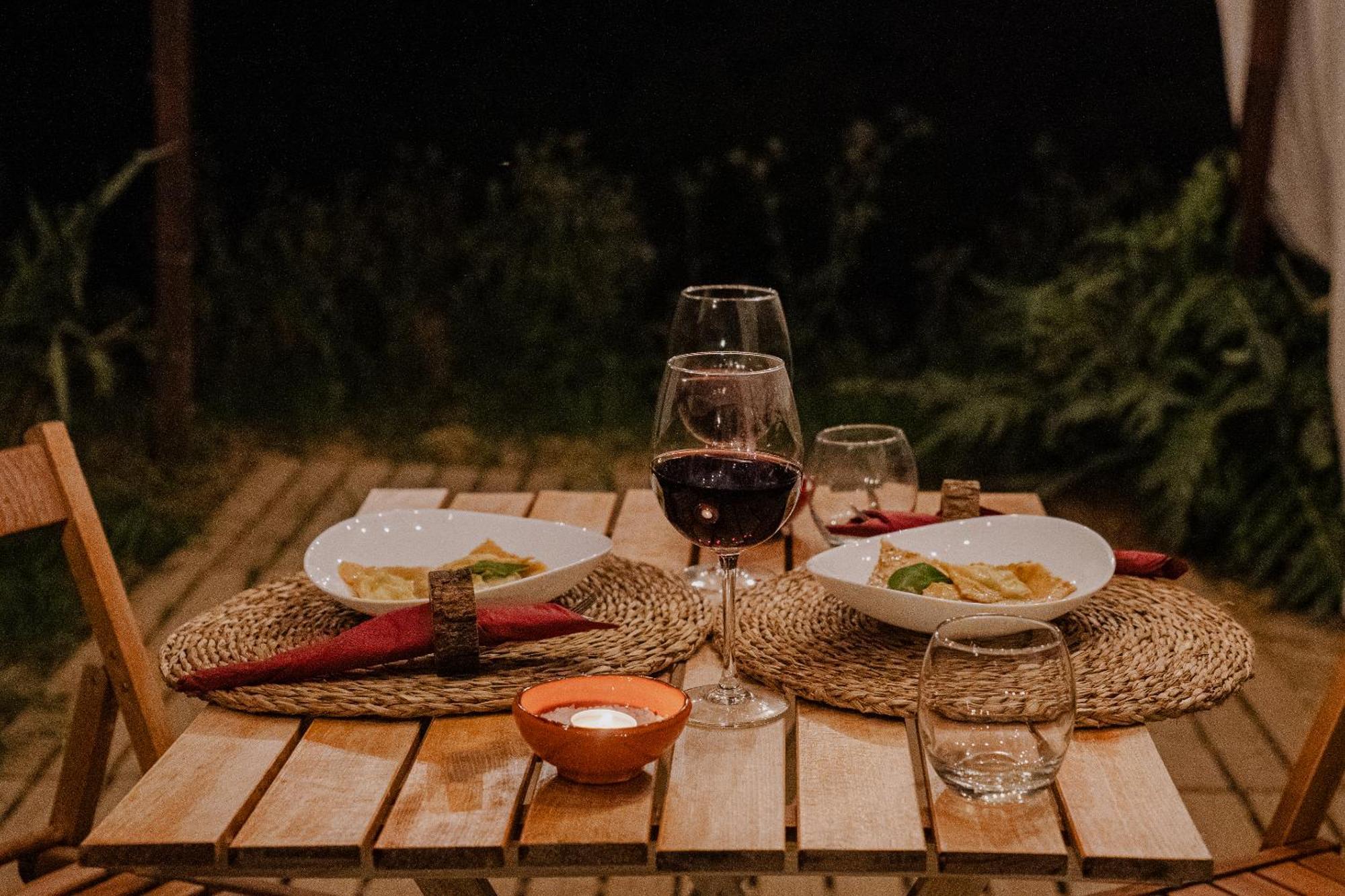 Glamping Le Dune Cinigiano Exteriér fotografie