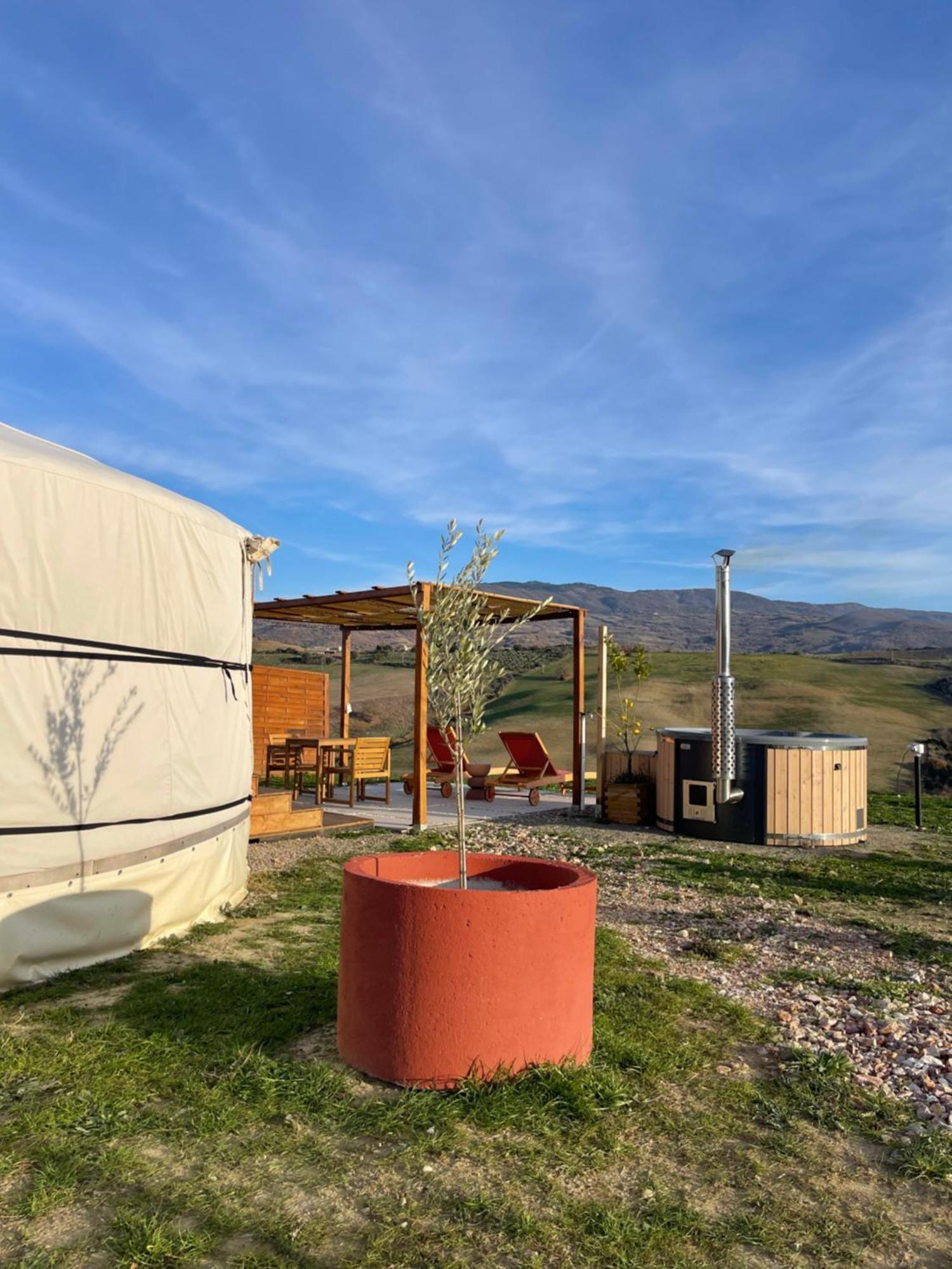 Glamping Le Dune Cinigiano Exteriér fotografie